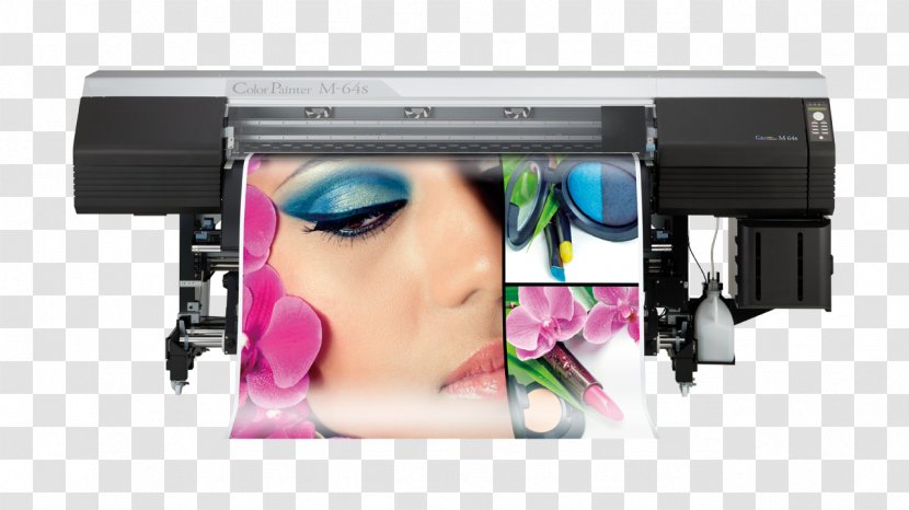 Wide-format Printer Printing Seiko Paper - Electronic Device Transparent PNG
