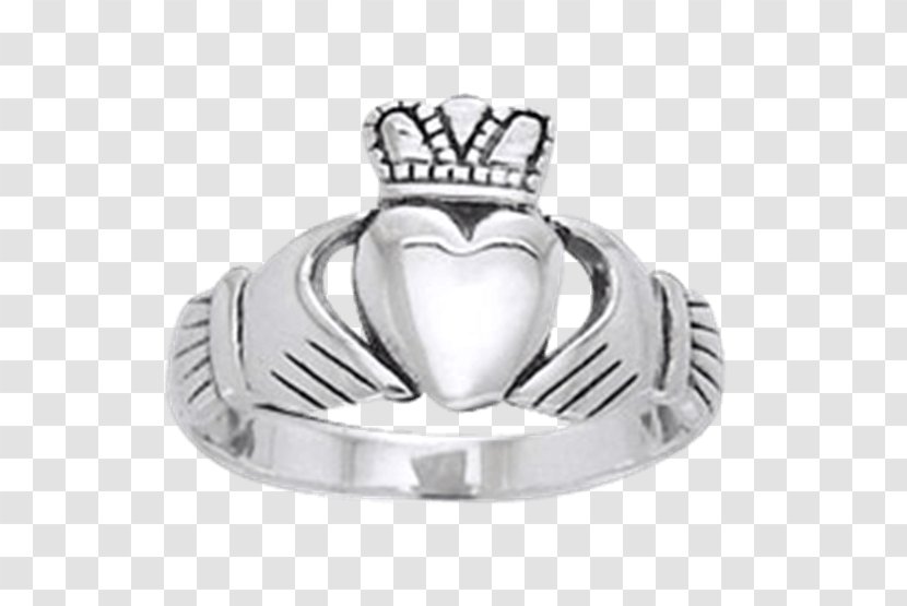 Claddagh Ring Body Jewellery Silver Transparent PNG