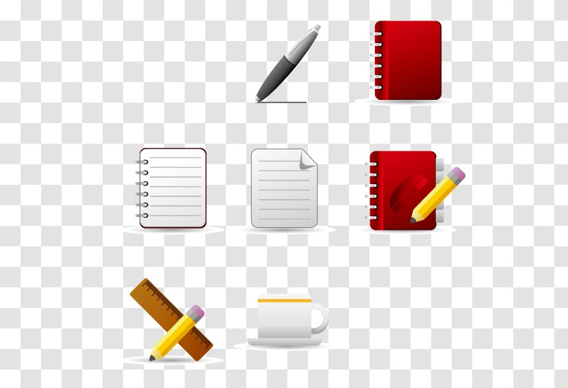Office Icon - Pencil Ruler Transparent PNG