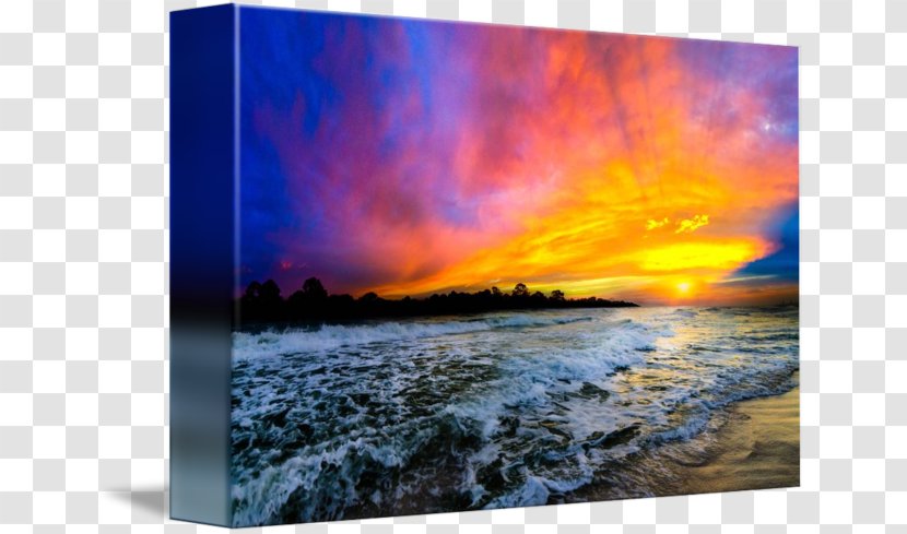Desktop Wallpaper Energy Picture Frames Computer - Inlet - Sunset Ocean Transparent PNG