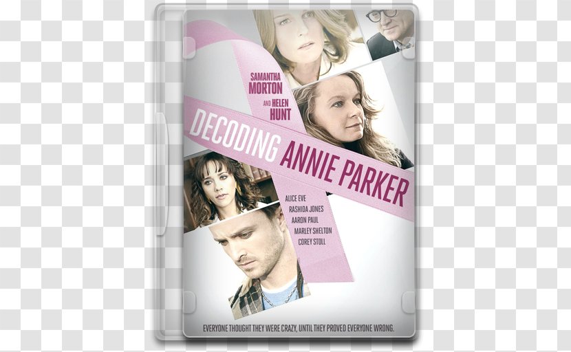 Poster Hair Coloring Font - Decoding Annie Parker Transparent PNG