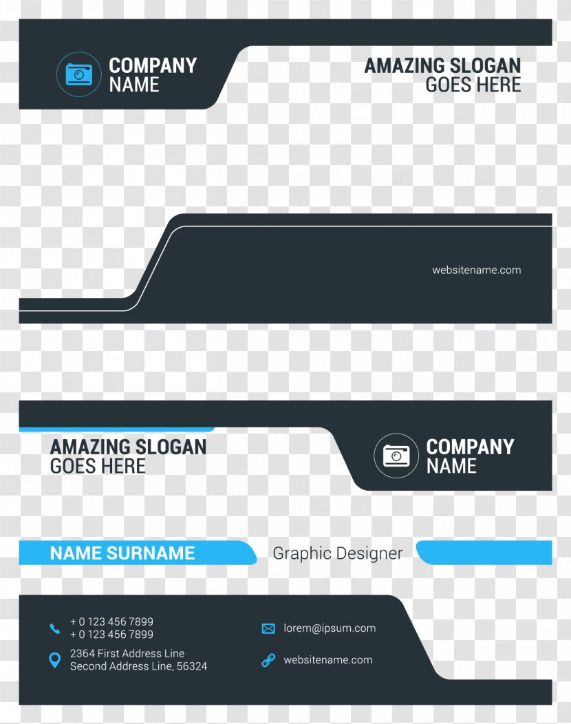 Business Card Design Paper Logo - Idea Transparent PNG