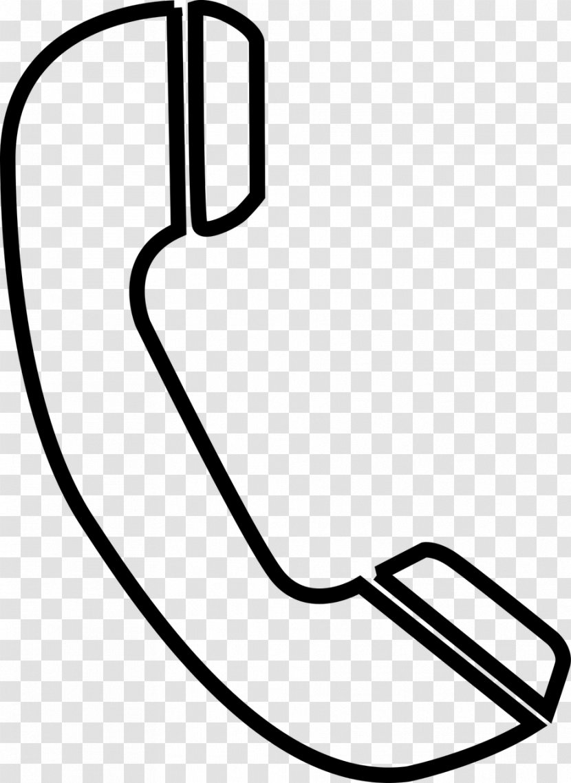Telephone Clip Art - Black And White - Free Phone Headset Creative Pull Transparent PNG