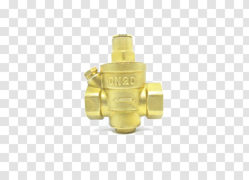 Brass Material Angle - Metal - Brass,Water Valve Transparent PNG