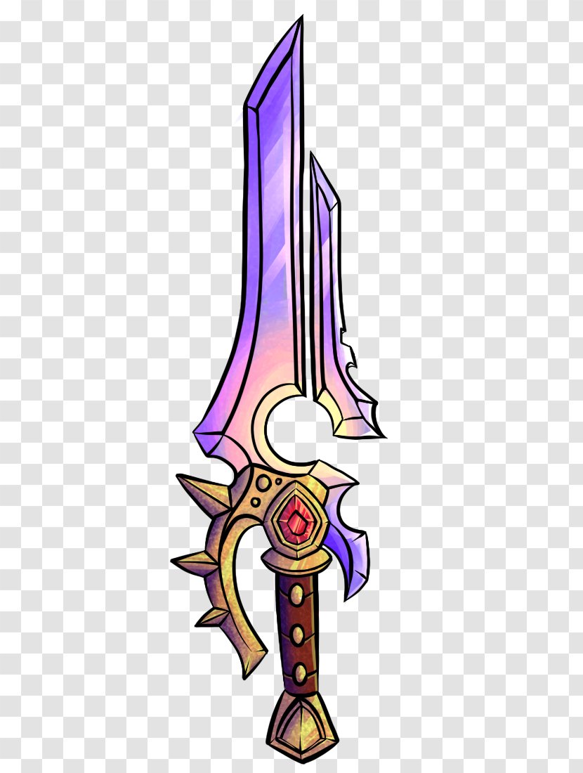 Clip Art Illustration Character Weapon Purple - Symbol - Destiny Taken King Sword Transparent PNG