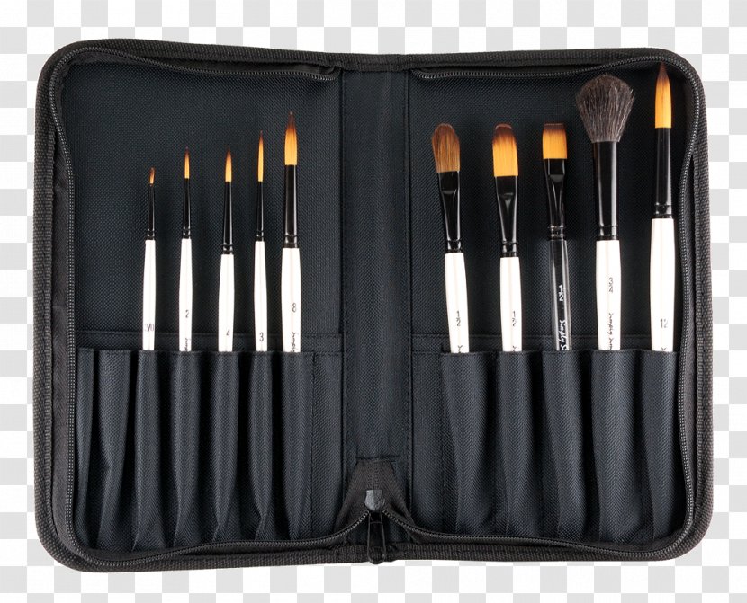 Makeup Brush Tool Cosmetics - Hardware - Watercolor Transparent PNG