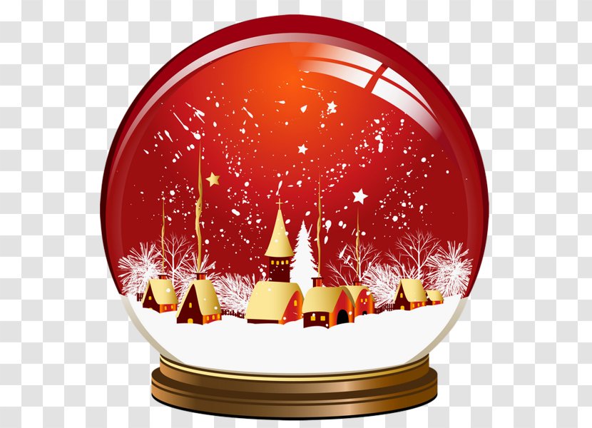 Snow Globes Christmas Tree Clip Art Transparent PNG