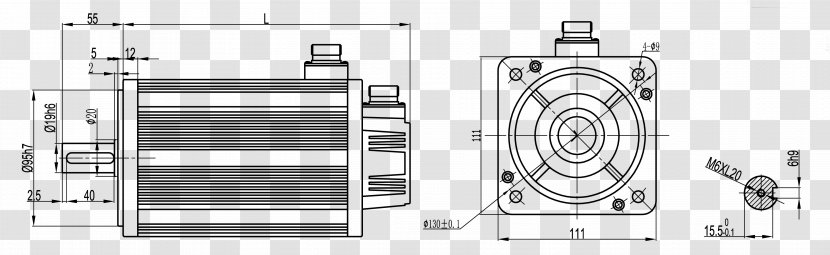 伺服机构 Servomotor Servomechanism Engineering Electric Machine - Auto Part - Automation Transparent PNG