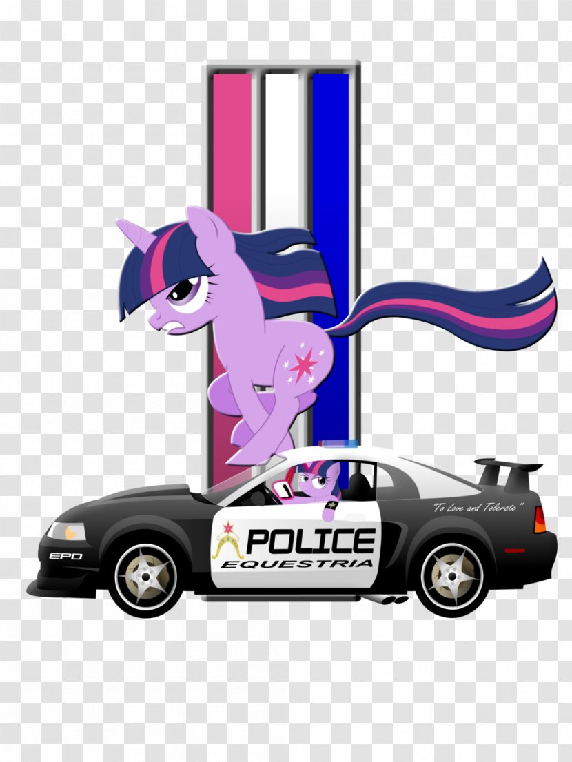 Car Ford Mustang SVT Cobra Twilight Sparkle Rainbow Dash - Driving Transparent PNG