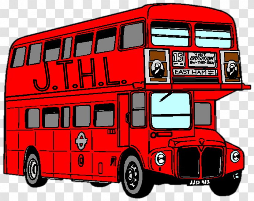 Double-decker Bus AEC Routemaster London Clip Art - Emergency Vehicle Transparent PNG