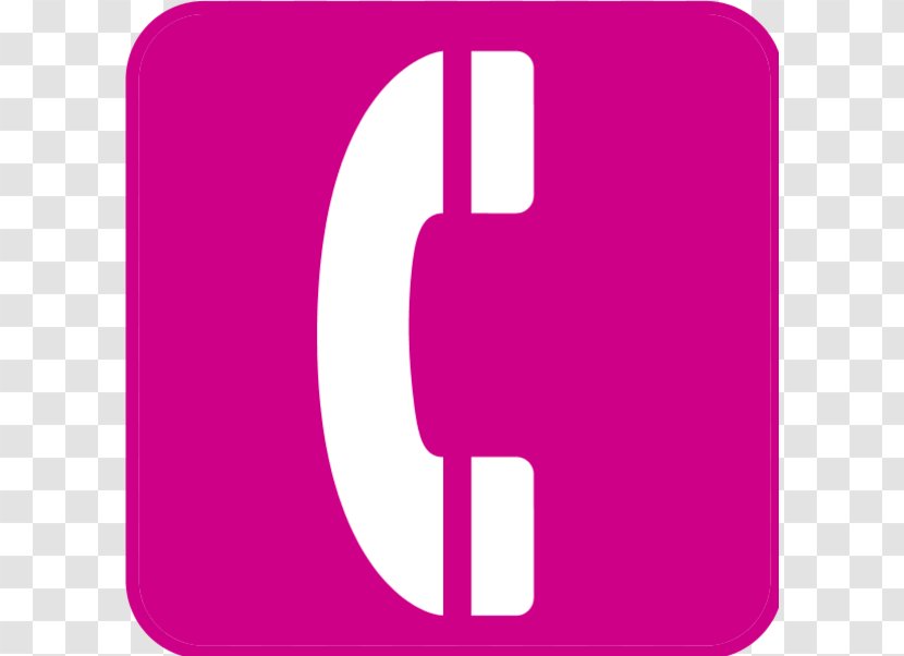Telephone Clip Art - Pink Phone Cliparts Transparent PNG
