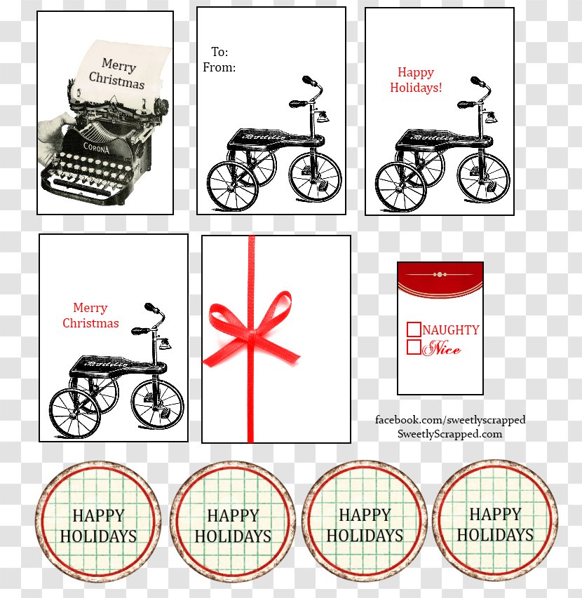 Christmas Day Vintage Design Gift Card - Text - Exchange Top Secret Logo Transparent PNG