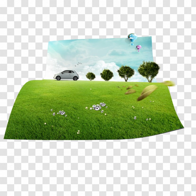 Green Project - Meadow - 3D Travel Transparent PNG