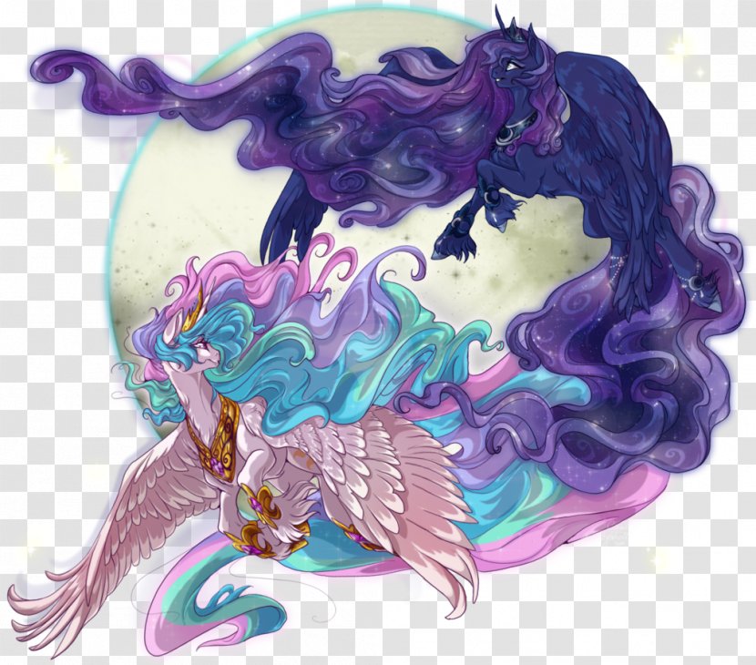 Princess Luna Pony Twilight Sparkle Celestia DeviantArt - Deviantart - Sketch Day Night Transparent PNG