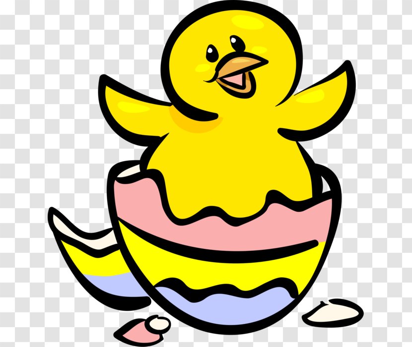 Happy Easter Background - Duck - Sticker Finger Transparent PNG