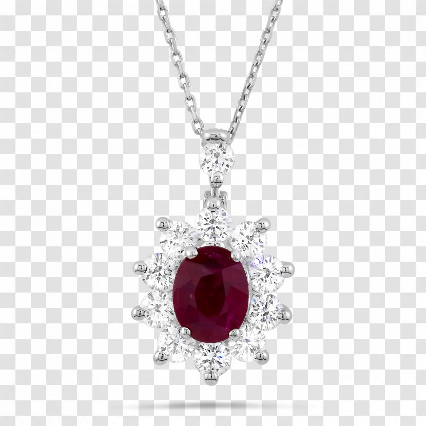 Necklace Jewellery Ruby Charms & Pendants Gemstone - Body Jewelry - Amulet Transparent PNG