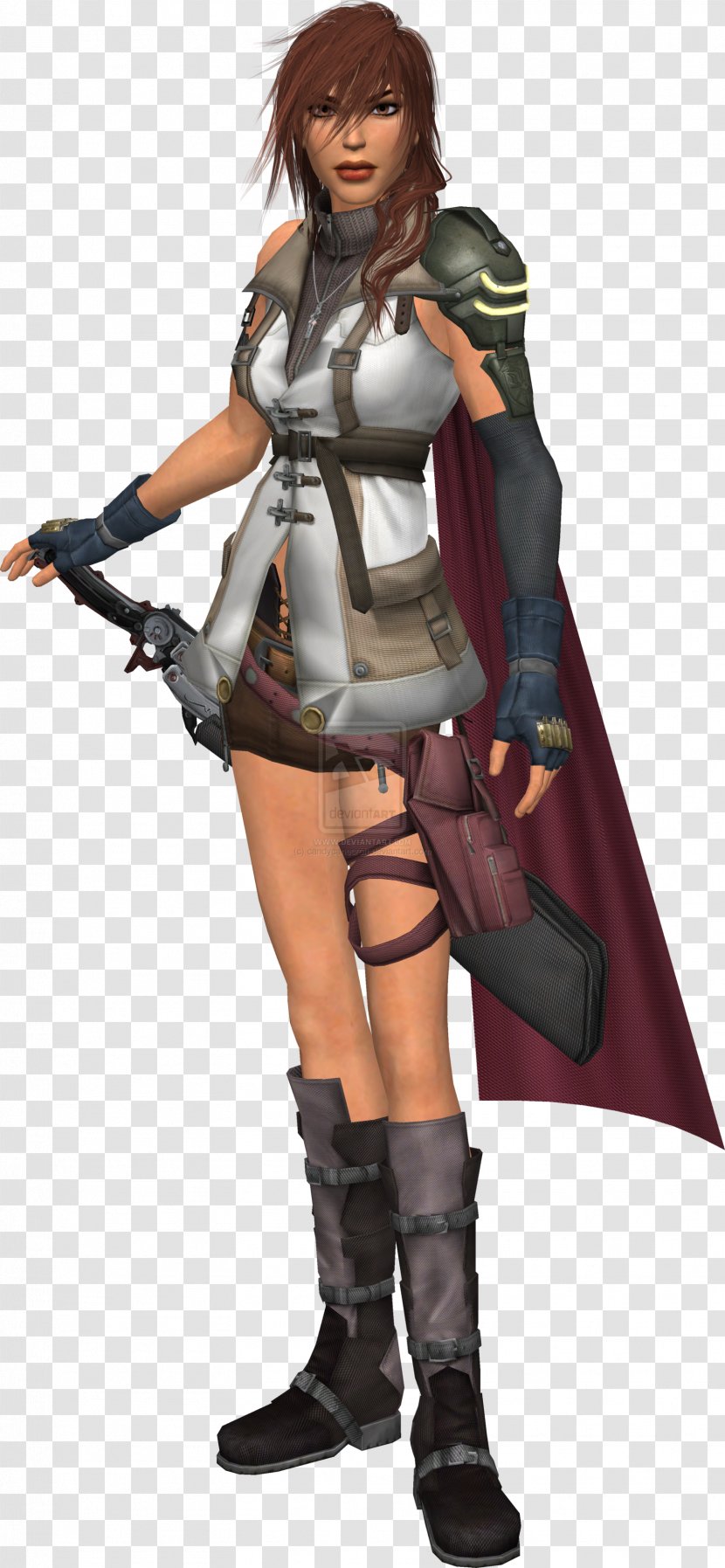 The Woman Warrior Costume Design Armour Lance - Lara Croft Transparent PNG