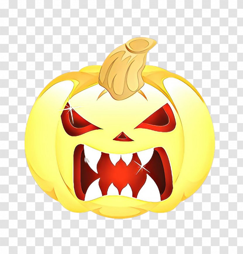 Pumpkin - Facial Expression - Fruit Plant Transparent PNG