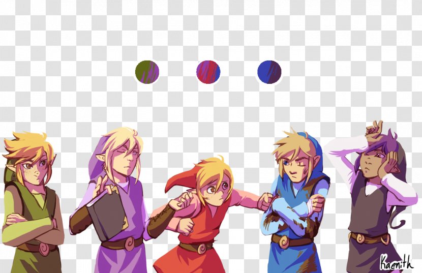 The Legend Of Zelda: Four Swords Adventures A Link To Past And Skyward Sword Princess Zelda - Tree Transparent PNG