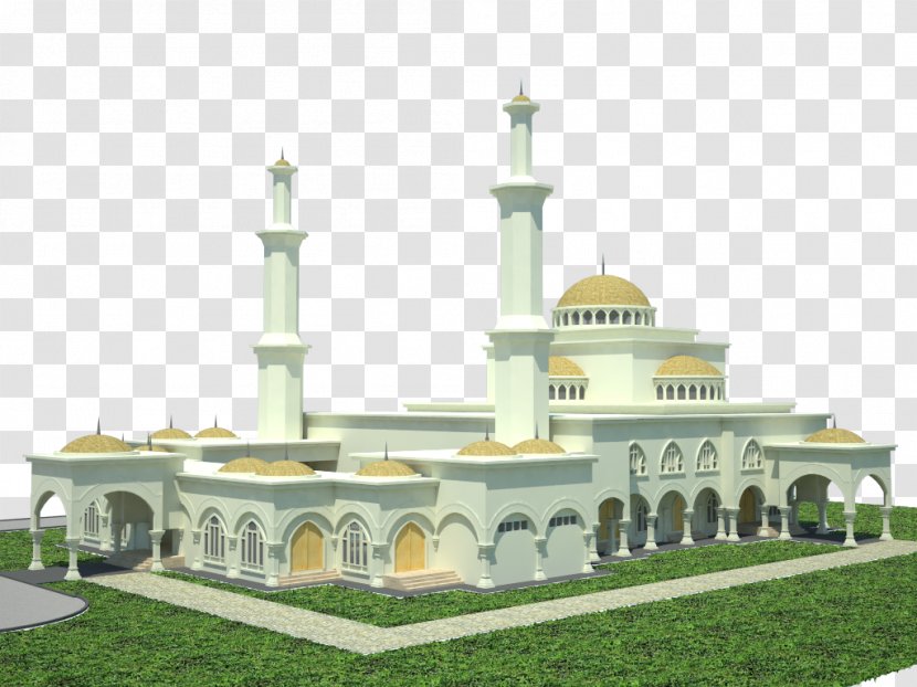 Sheikh Zayed Mosque Great Of Mecca SketchUp Place Worship - Islam - MOSQUE Transparent PNG
