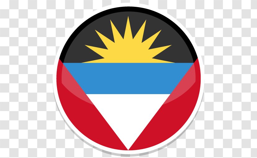 Circle Font - Flag Of Antigua And Barbuda Transparent PNG