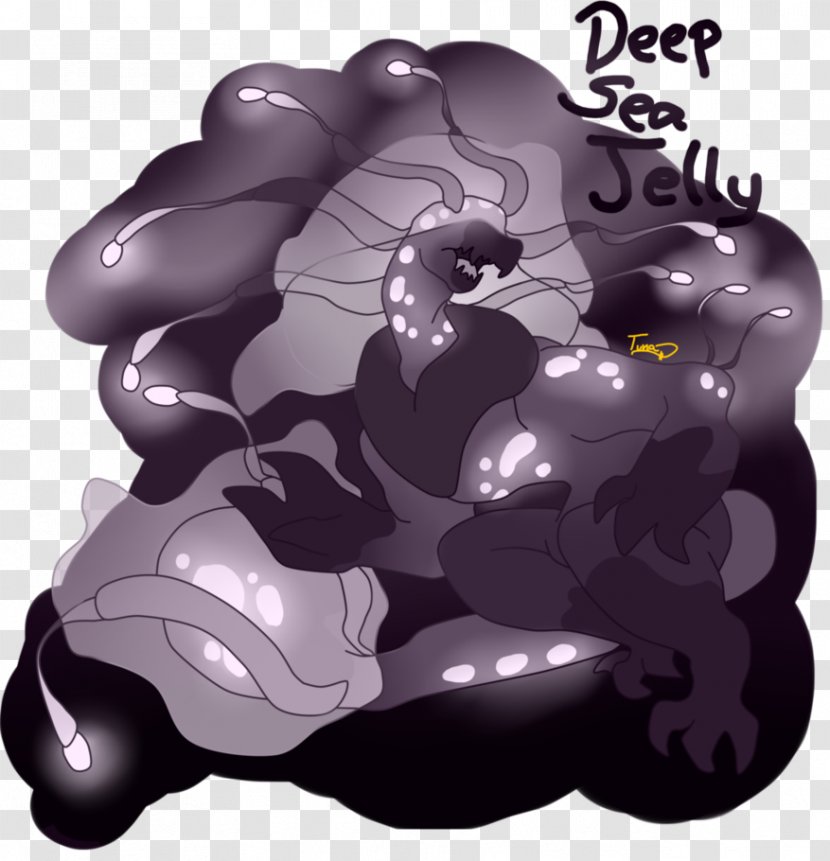 Cat Cartoon Mammal Legendary Creature - Carnivoran - Nature Sea Animals Jellyfish Transparent PNG