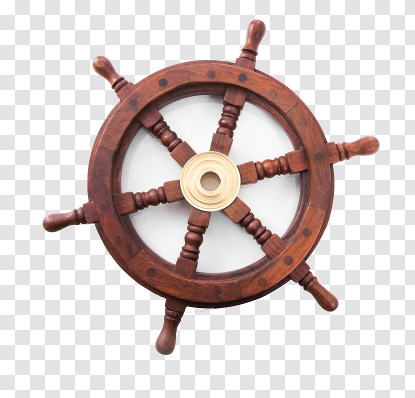 Ship's Wheel Ship Model Wood Transparent PNG