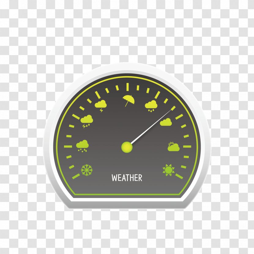 Barometer Clock Gauge Euclidean Vector - Seiko 5 - Gray Weather Transparent PNG