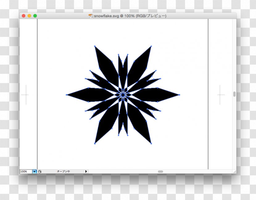 Snowflake Adobe Illustrator Graphics Pattern Design - Paper Model Transparent PNG