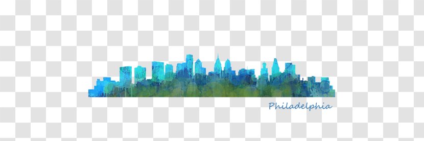 Skyline Silhouette Cityscape - Chicago Med Transparent PNG