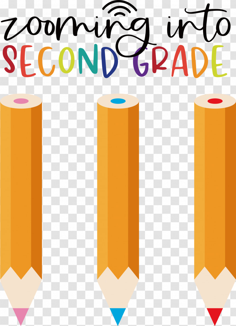 Back To School Second Grade Transparent PNG