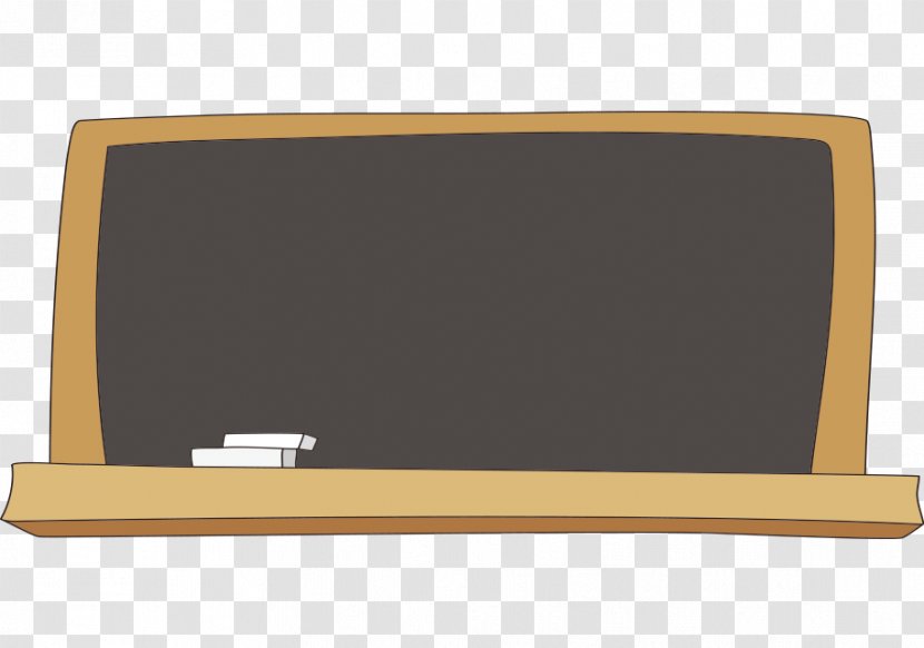 Blackboard Drawing Cartoon - Vecteur - Cute Transparent PNG