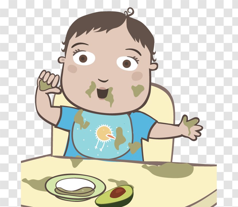 Food Child Eating Infant Chile Crece Contigo - Toddler Transparent PNG