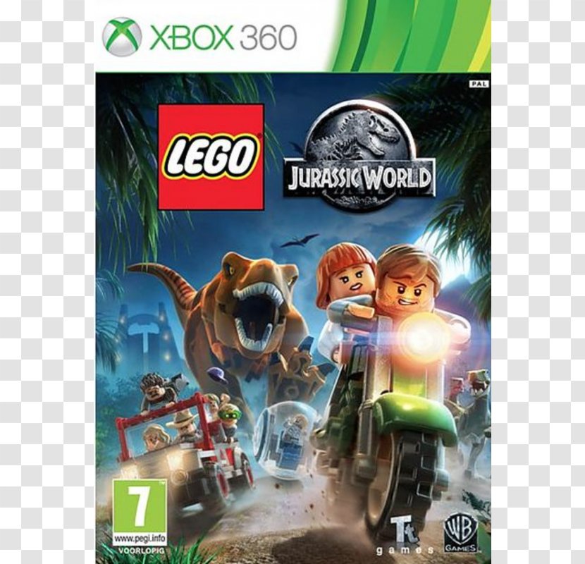 Lego Jurassic World Xbox 360 Video Game One - Park Transparent PNG