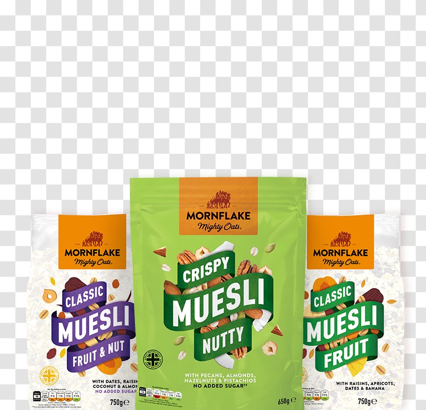 Muesli Breakfast Cereal Vegetarian Cuisine Mornflake Food - Sugar - Ingredients Transparent PNG