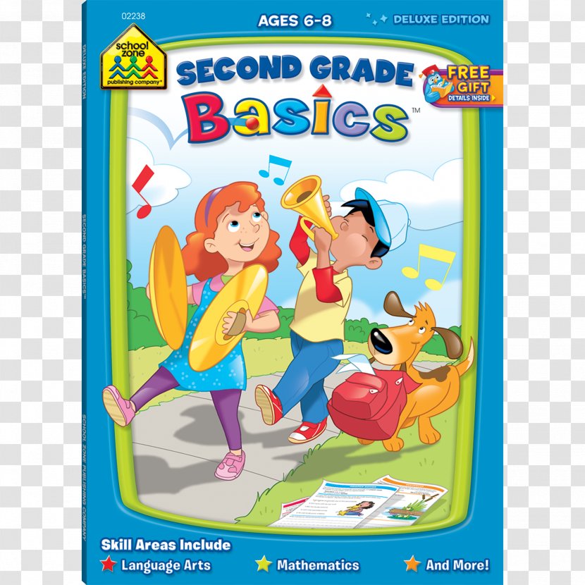 Second Grade Workbook: Complete Curriculum Of Basic Skills 2nd Math Big Workbook Education - Kindergarten - School Transparent PNG
