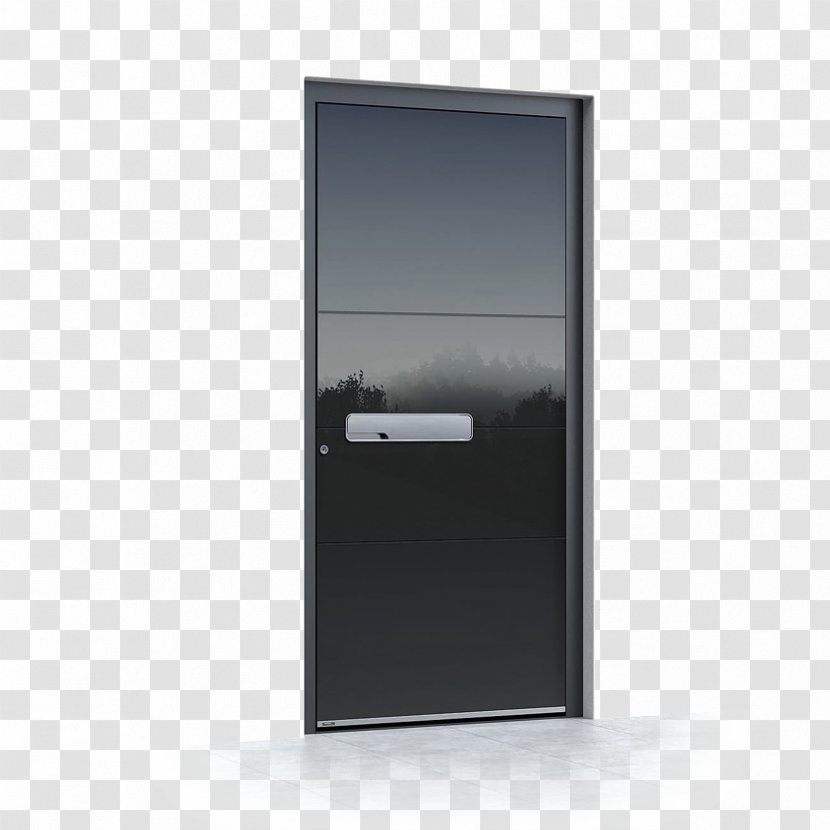 Haustür Aluminium Skylight Door Industrial Design - Glass - Pure Transparent PNG