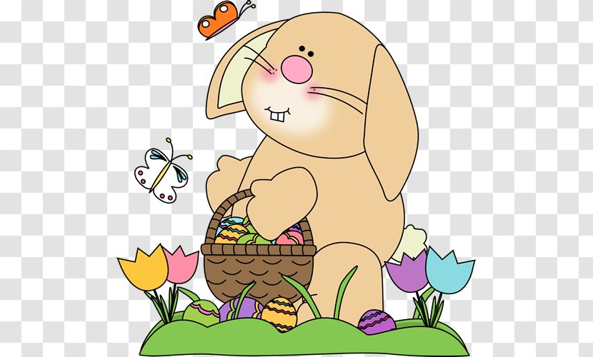 Easter Bunny Rabbit Spring Clip Art - Artwork - Cliparts Transparent PNG