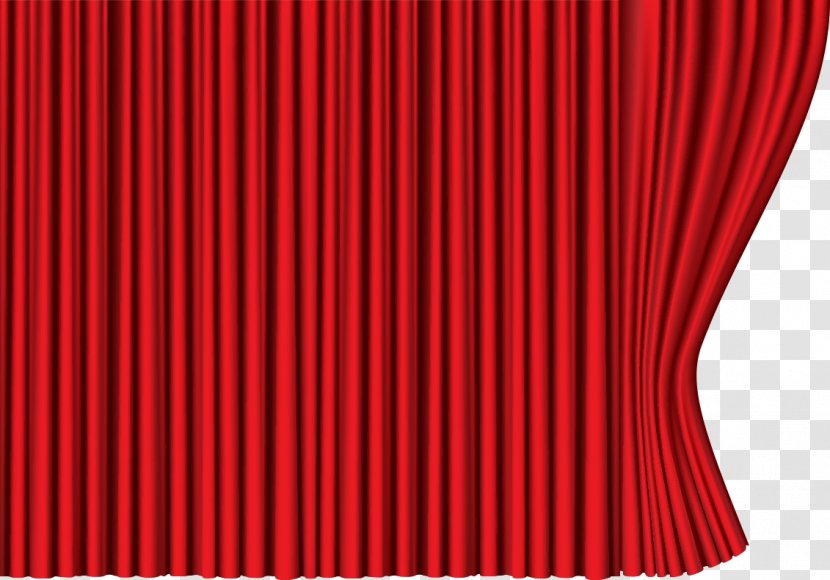 Window Blind Treatment Curtain Canada Film Days Festival - Red - Curtains Transparent PNG