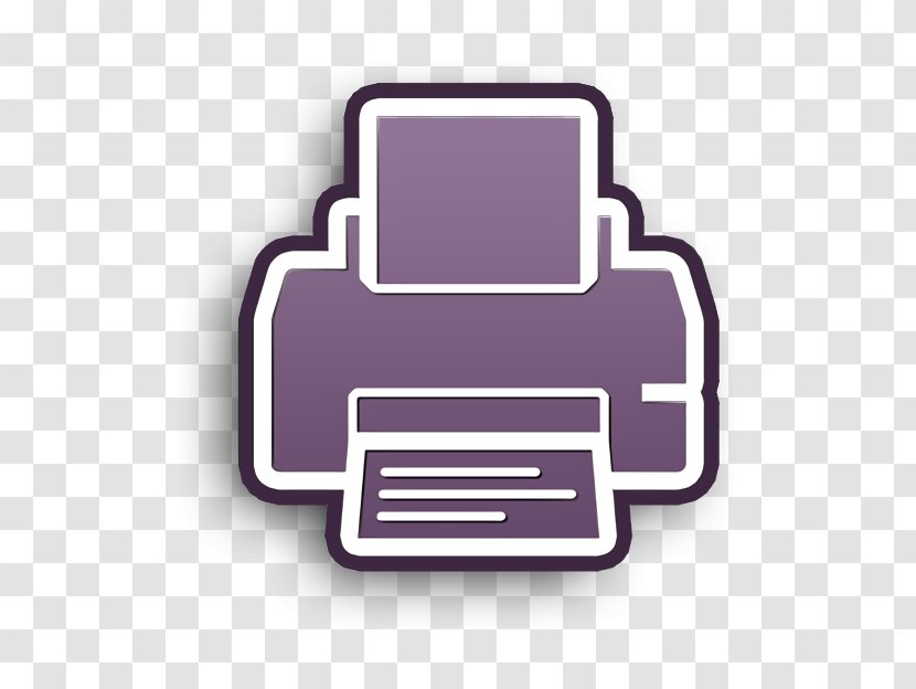 Print Icon Printer Printing - Symbol Rectangle Transparent PNG