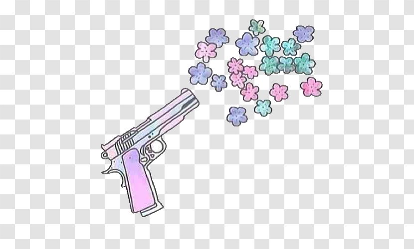 Information - Drawing - Flower Gun Transparent PNG