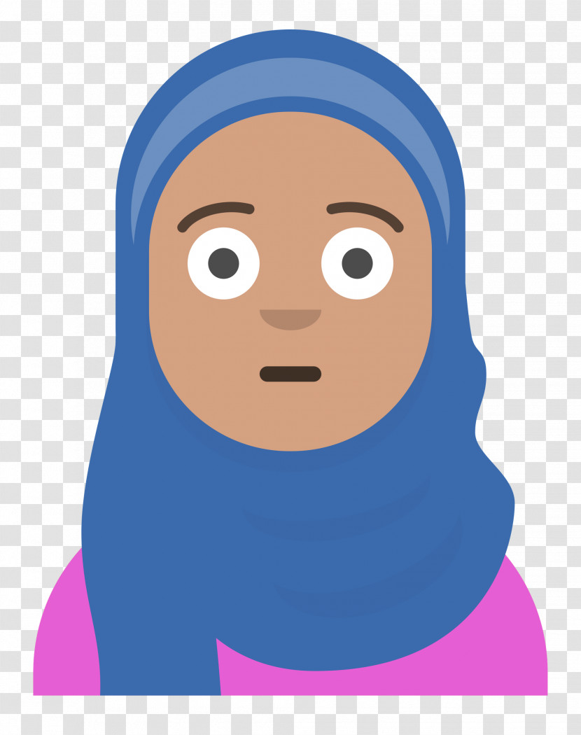 Hijab Avatar Transparent PNG