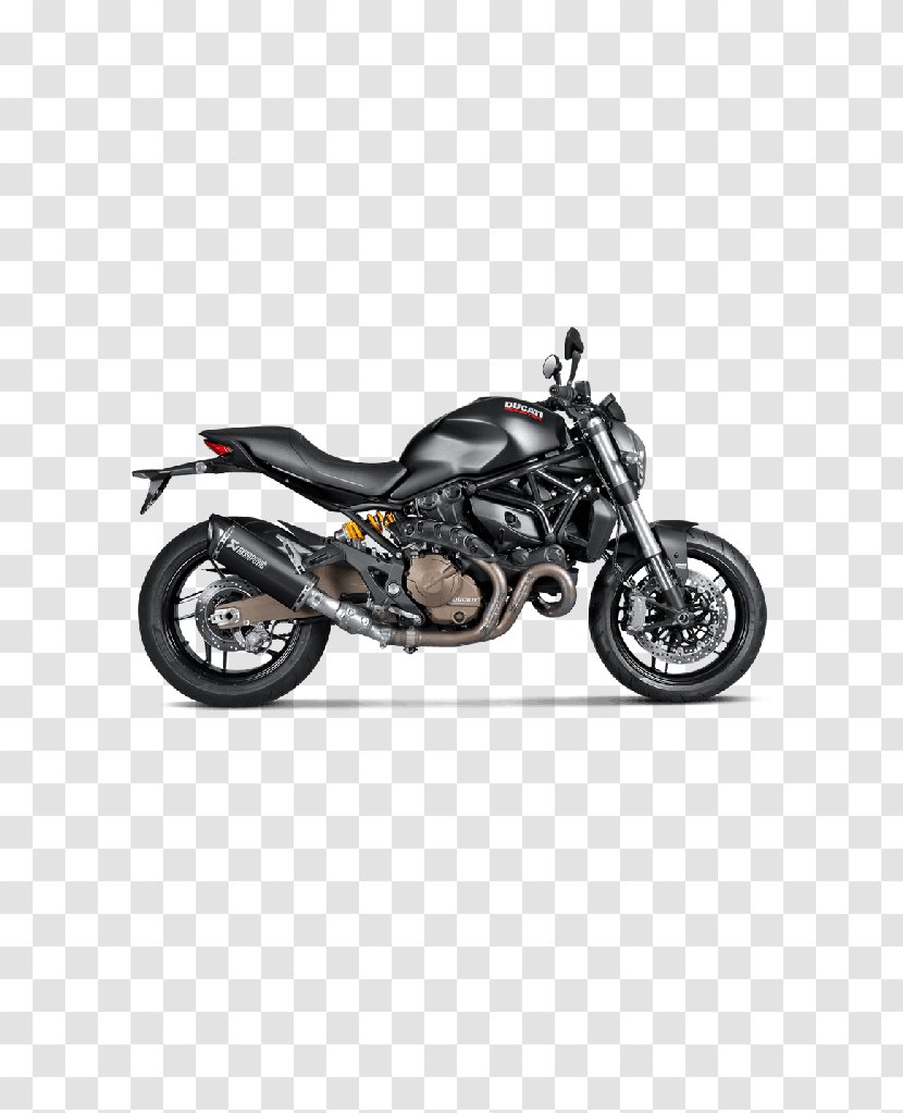 Exhaust System Ducati Monster Akrapovič Motorcycle 821 - Accessories Transparent PNG