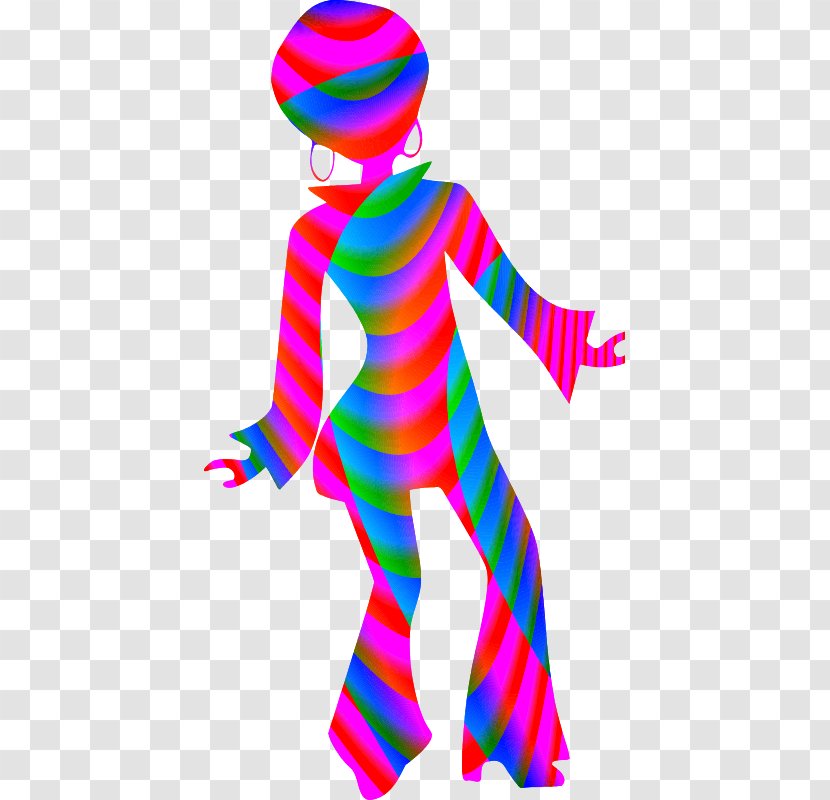 1970s Disco 1980s Dance Drawing - Headgear - Silhouette Transparent PNG