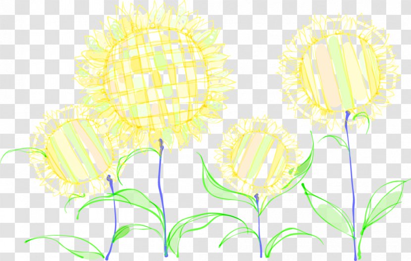 Floral Design Petal Branch Leaf - Tree - Sunflower Transparent PNG