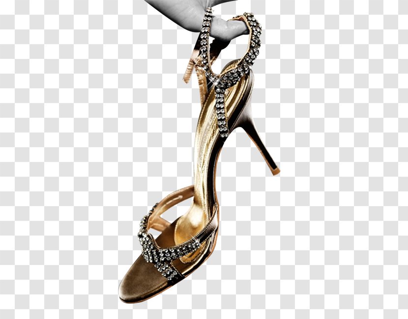 High-heeled Shoe Slipper Court Stiletto Heel - Boot Transparent PNG