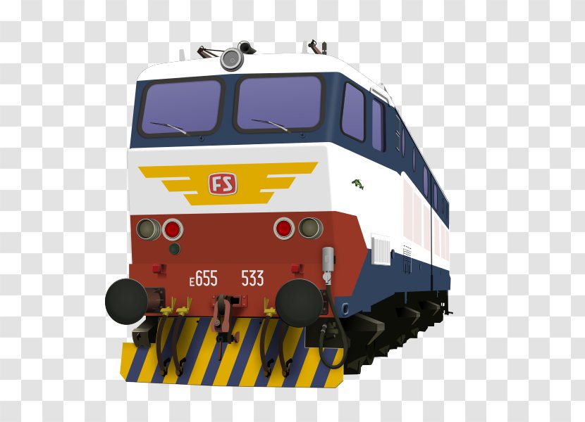 Electric Locomotive Train Rail Transport Trento - Caiman Transparent PNG