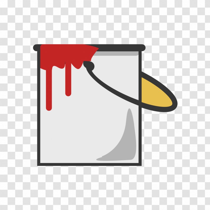 Paint Bucket Icon - Technology - Flattened Transparent PNG