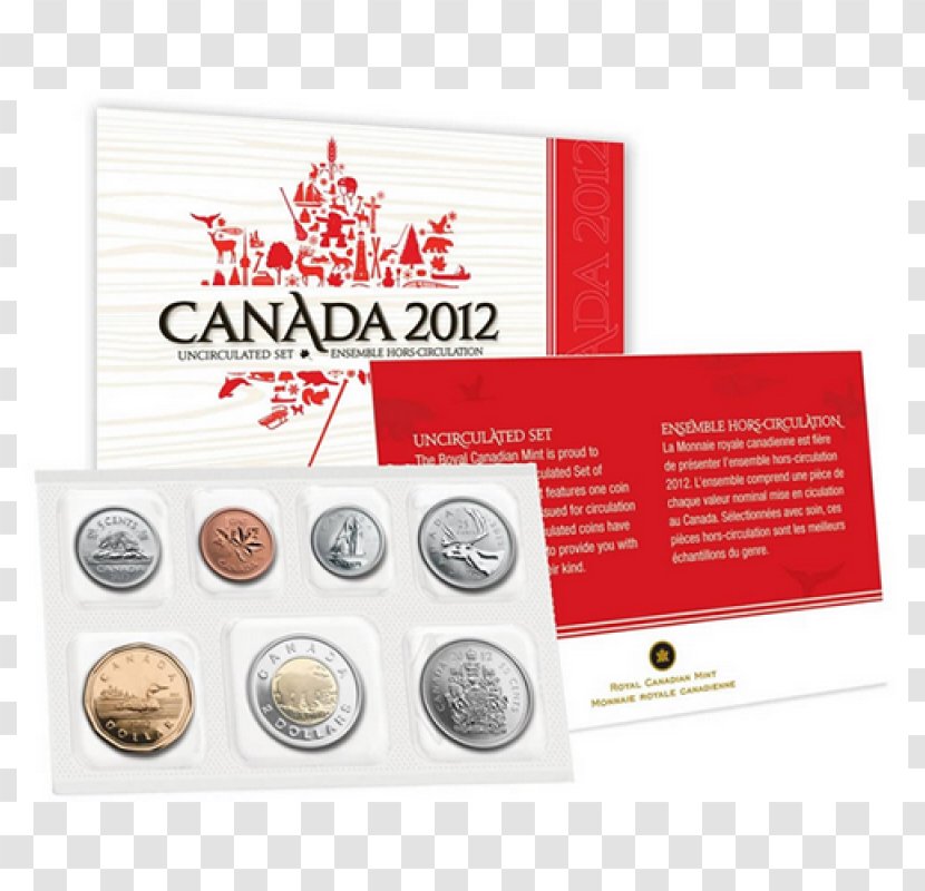 Uncirculated Coin Canada Proof Coinage Set - Currency Transparent PNG