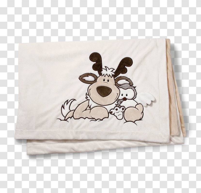 Reindeer Plush Stuffed Animals & Cuddly Toys Textile Plastic - Placemat - Mellow Lines Transparent PNG